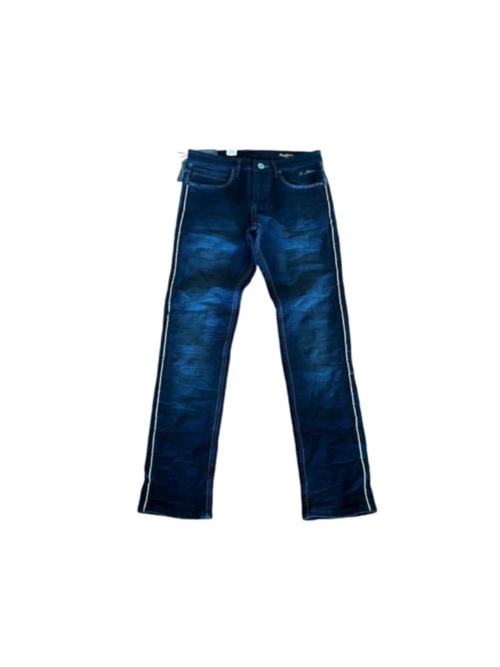 Pepe Jeans London NWT denim dark wash contemporary normcore blue jean size 32